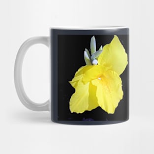 Yellow Canna Flower Mug